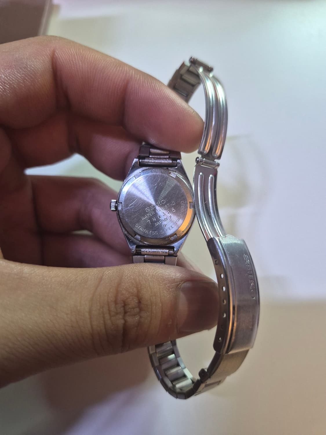 빈티지 세이코(SEIKO) 쿼츠 7903-0010 (그린 다이얼) 상품이미지4