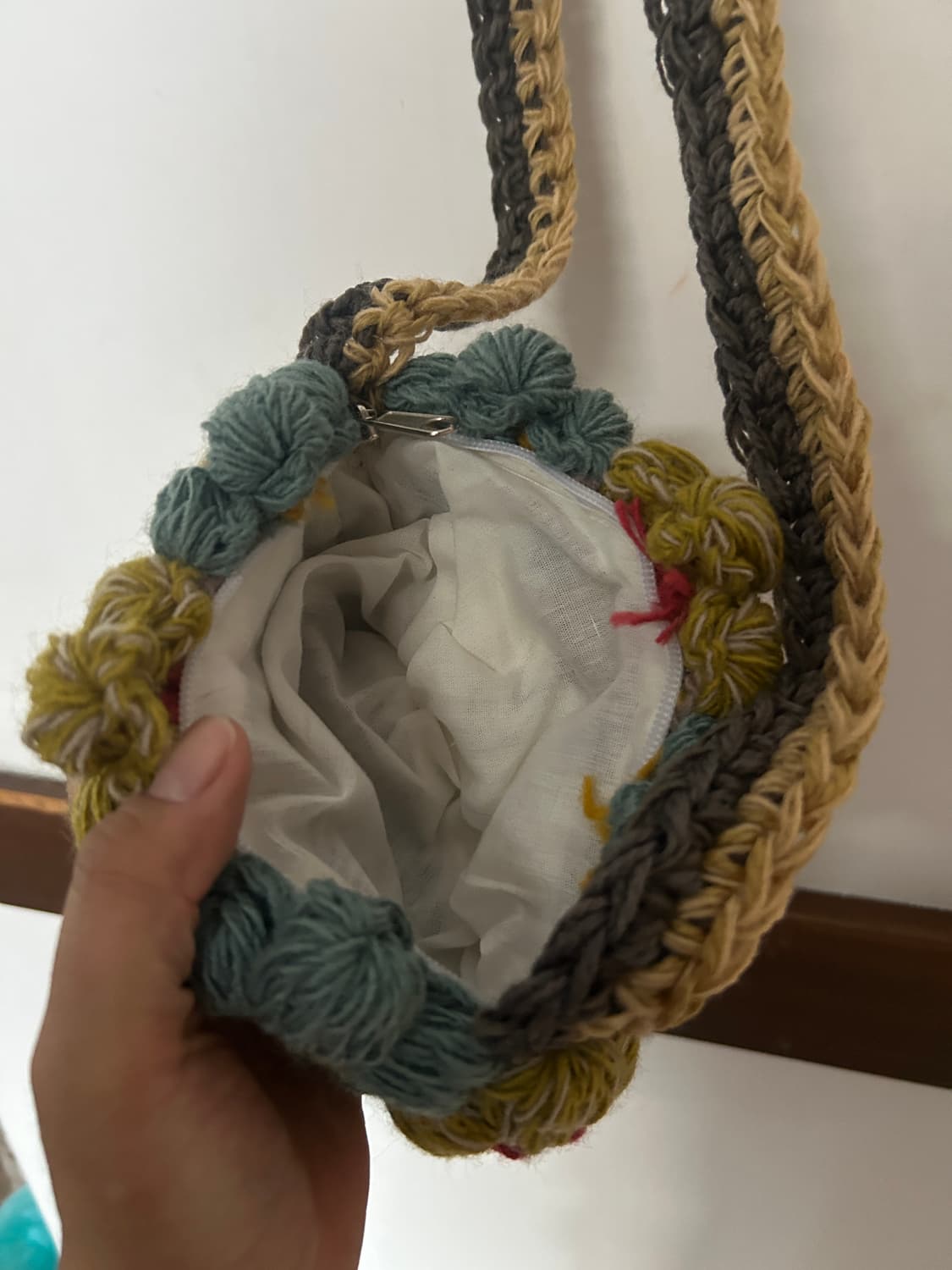 콩알 꽃 크로스백  상품이미지6