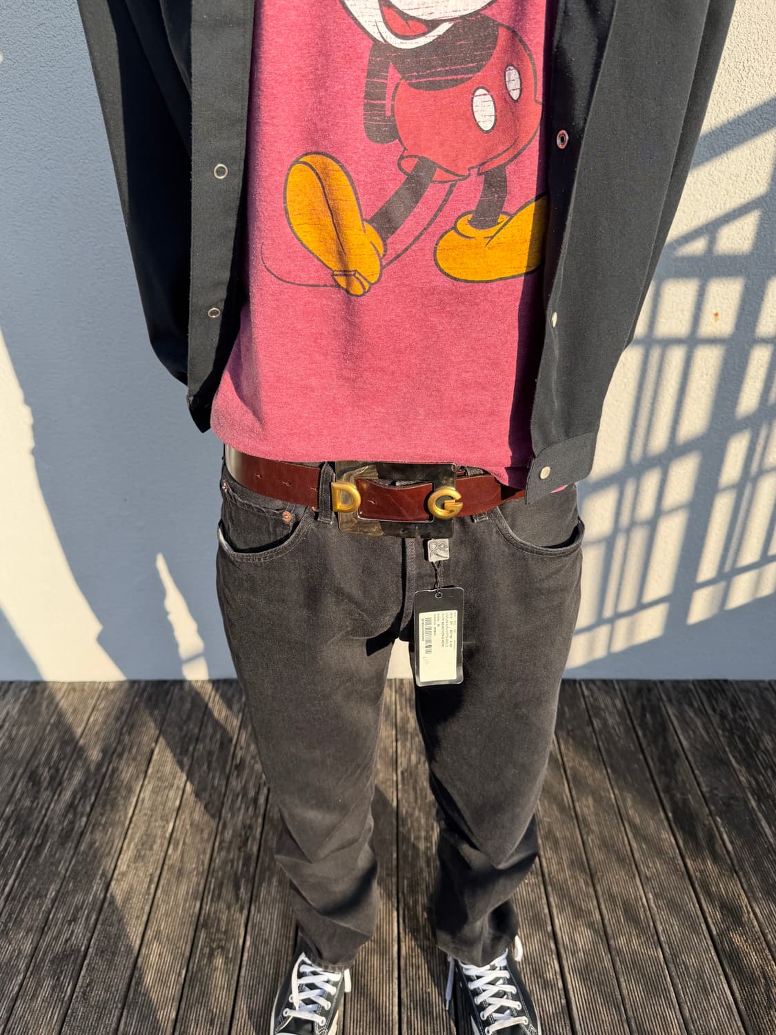 돌체앤가바나 빅 버클 벨트 상품이미지3