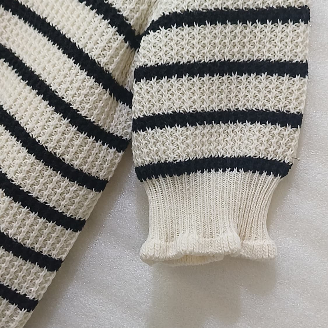 한섬 FOURM 폼 STUDIO 라운드 반팔 니트 훌륭 여성 사랑봉봉 상품이미지5