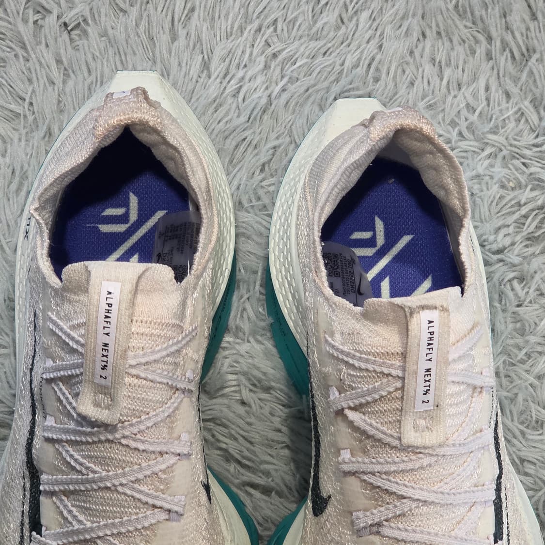 7a-20:나이키 에어 줌 알파플라이 넥스트% 2 화이트 민트 240mm 상품이미지6