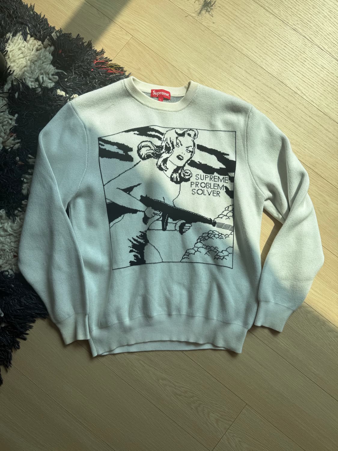 [L] 슈프림 2015 Solver Problem 스웨터 상품이미지1