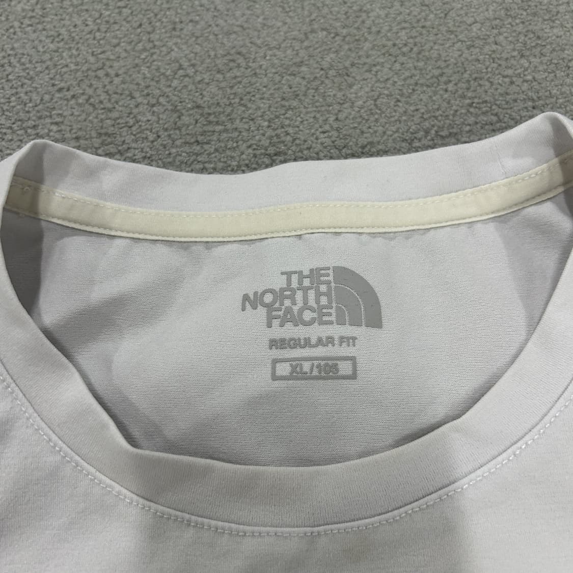 노스페이스 캘리포니아 반팔 티셔츠 화이트 XL 상품이미지2