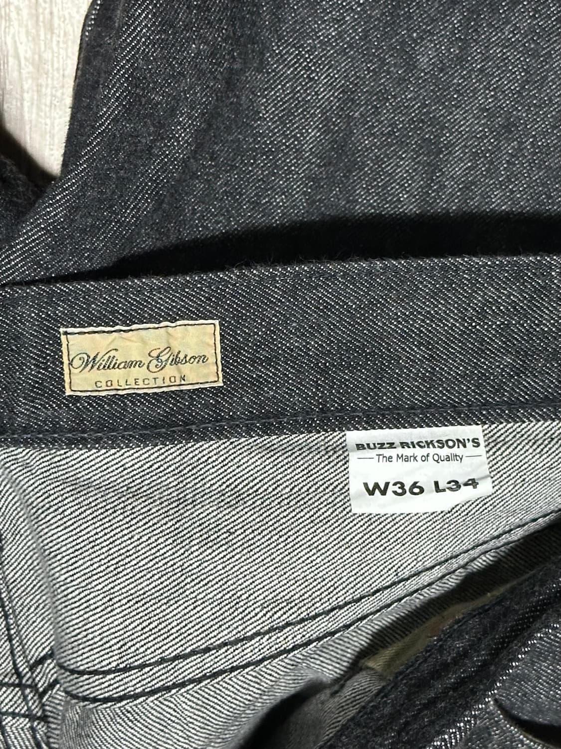 버즈릭슨 윌리엄깁슨 대전판 블랙데님  36 상품이미지4