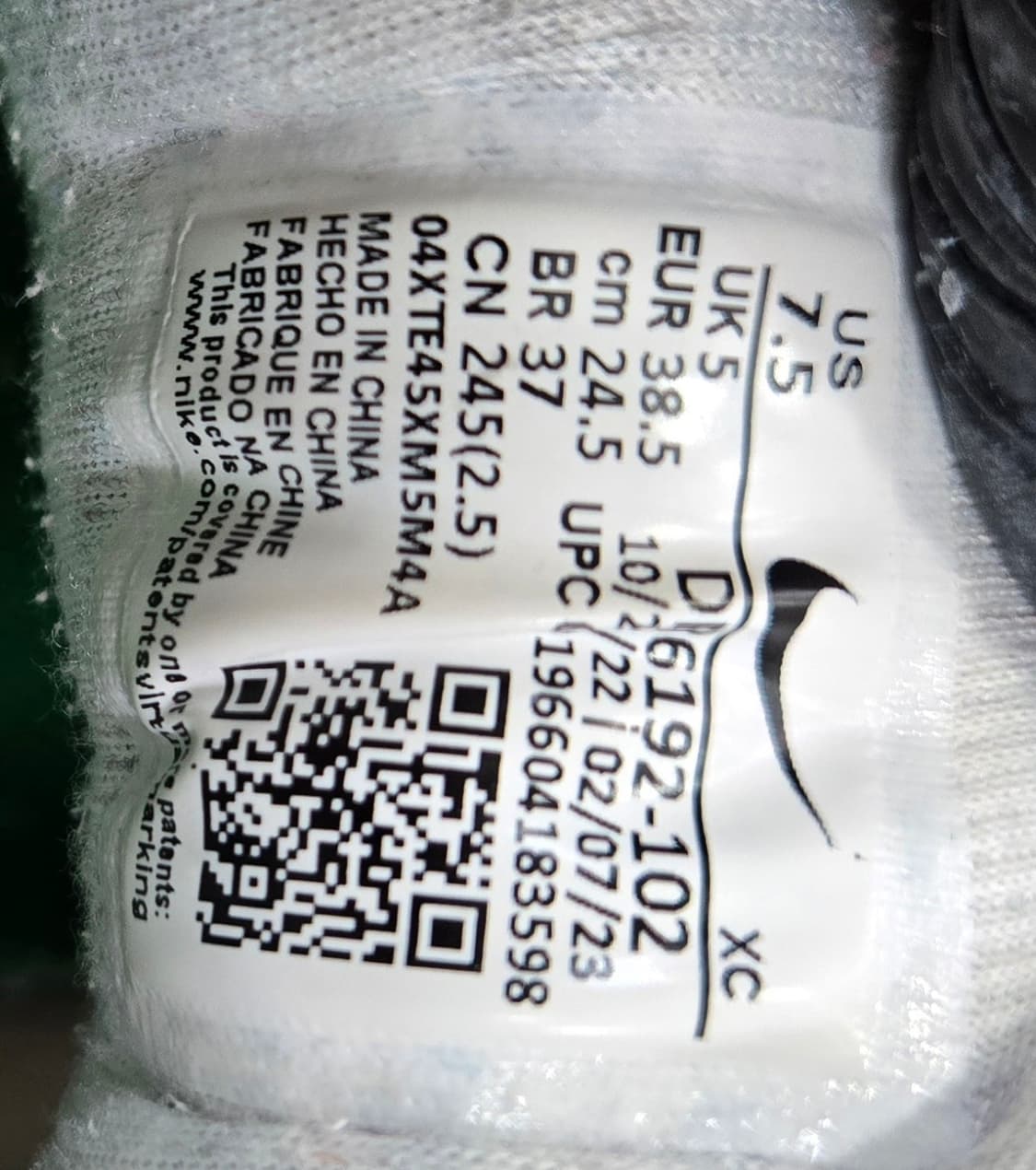 나이키 245mm- 코트 에어 줌 베이퍼 프로 2 화이트 상품이미지7