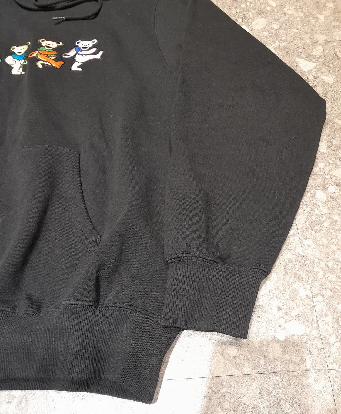 💥디스이즈네버댓 X 그레이트풀데드 후드 블랙 (L) 상품이미지6