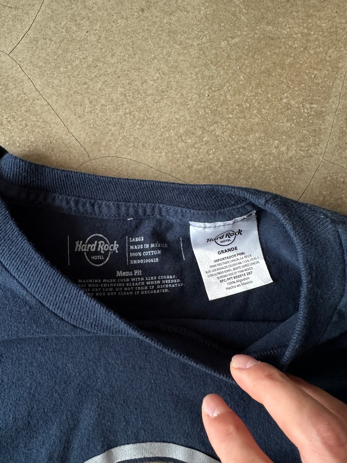 Hardrock 하드락 호텔 바야르타 로고 티셔츠 상품이미지2