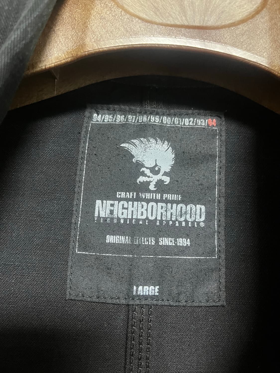 [XL]04네이버후드그라데이션 커버올 블랙 상품이미지5