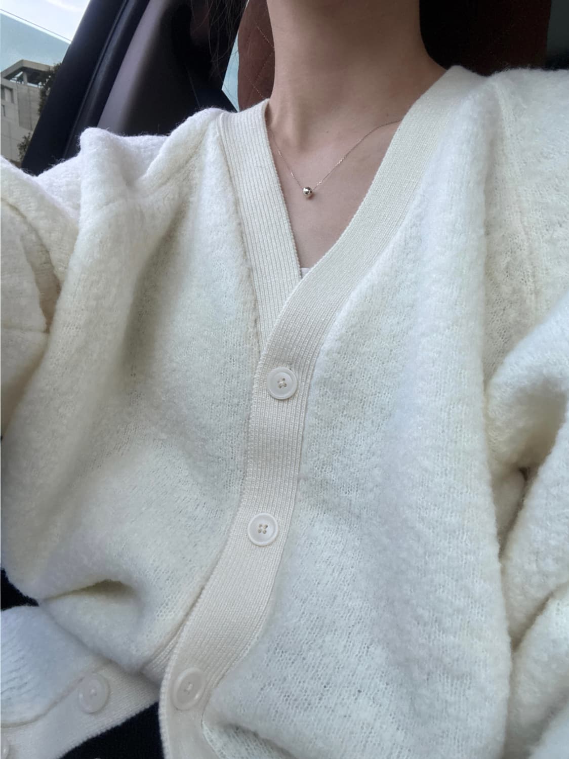 ❗️미개봉 새상품❗️ 디폰드 deepond. 메리노 부클 가디건 상품이미지6