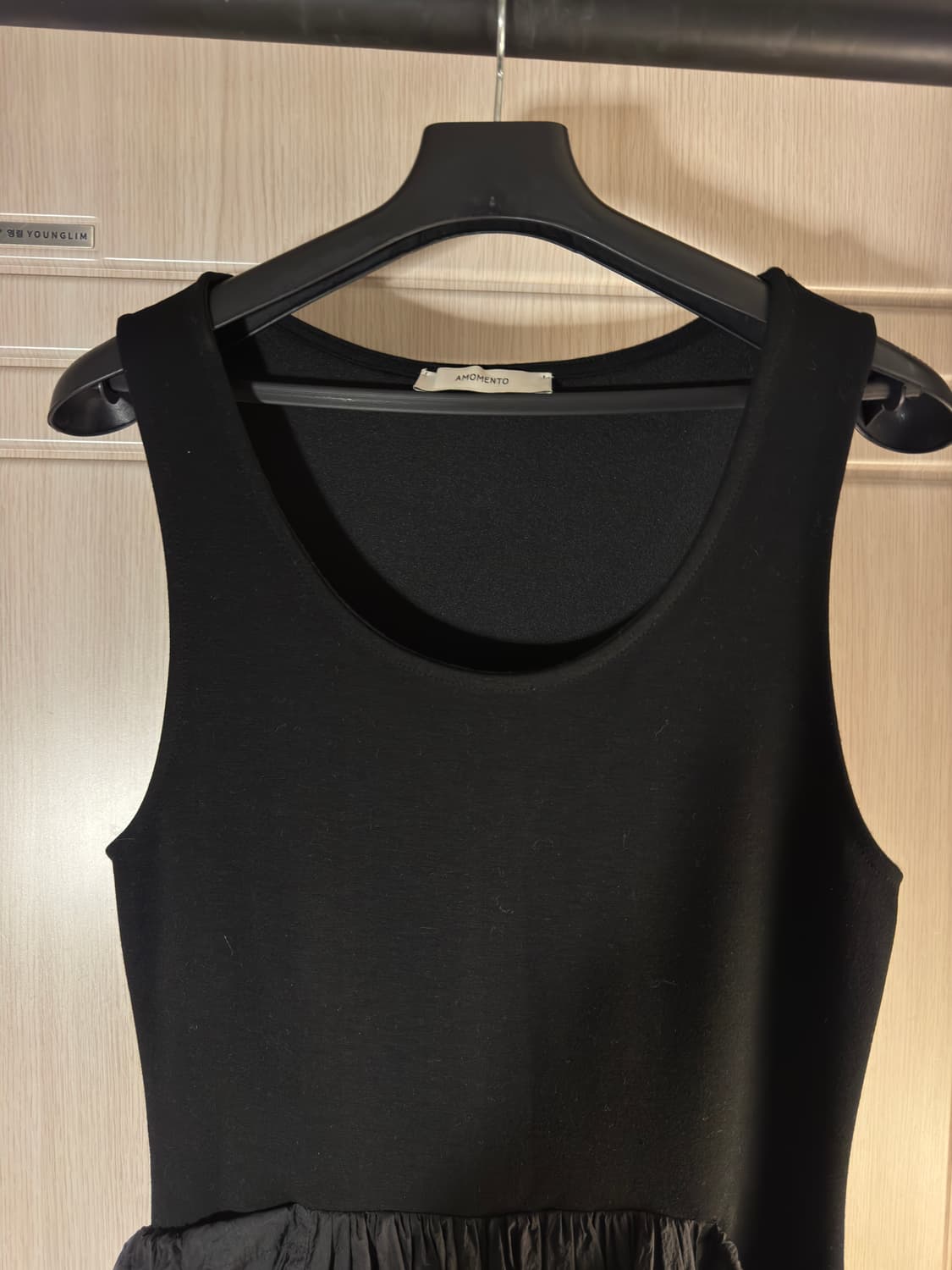 아모멘토 시어 저지 드레스 상품이미지4