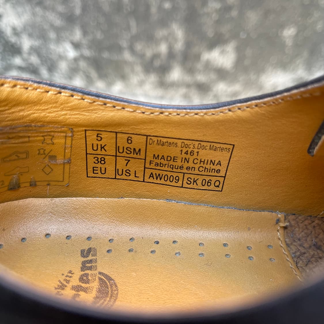 [5UK] 닥터마틴 1461 나파 3홀 ( 240~245) 상품이미지7