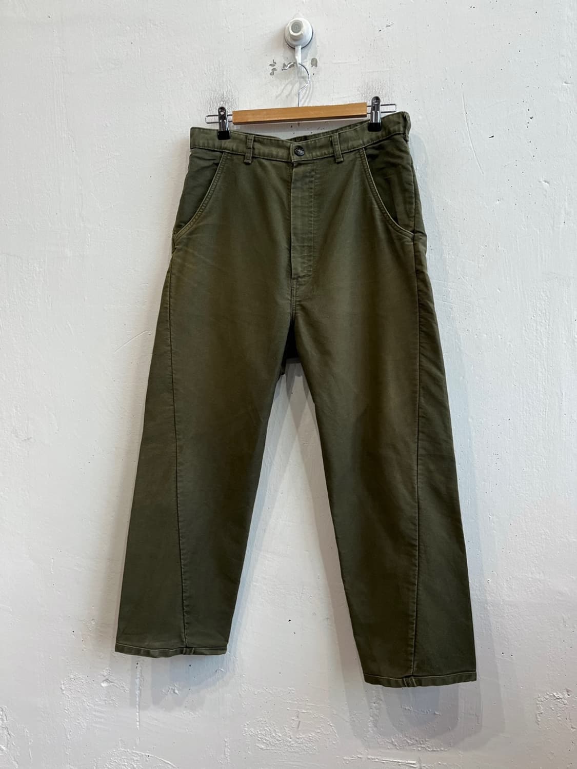 SUNNY SPORTS 밀리터리 카키 팬츠 Made in JAPAN 상품이미지1