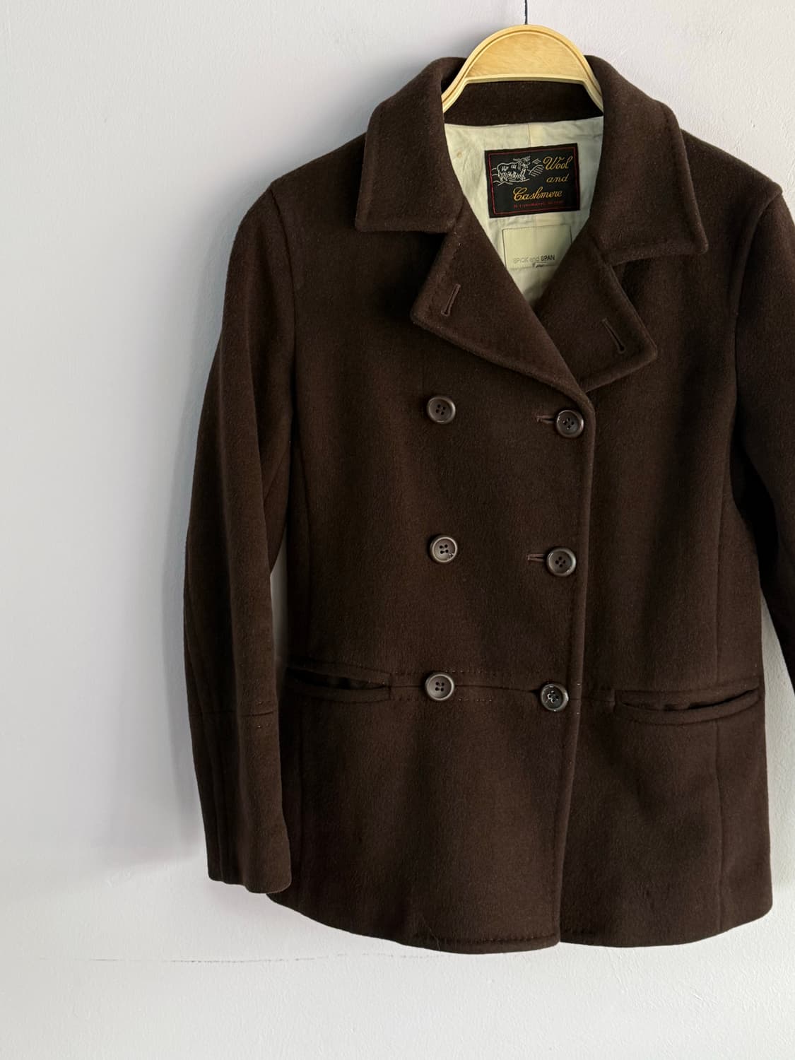 Spick and span 캐시미어 혼방 더블코트 상품이미지2
