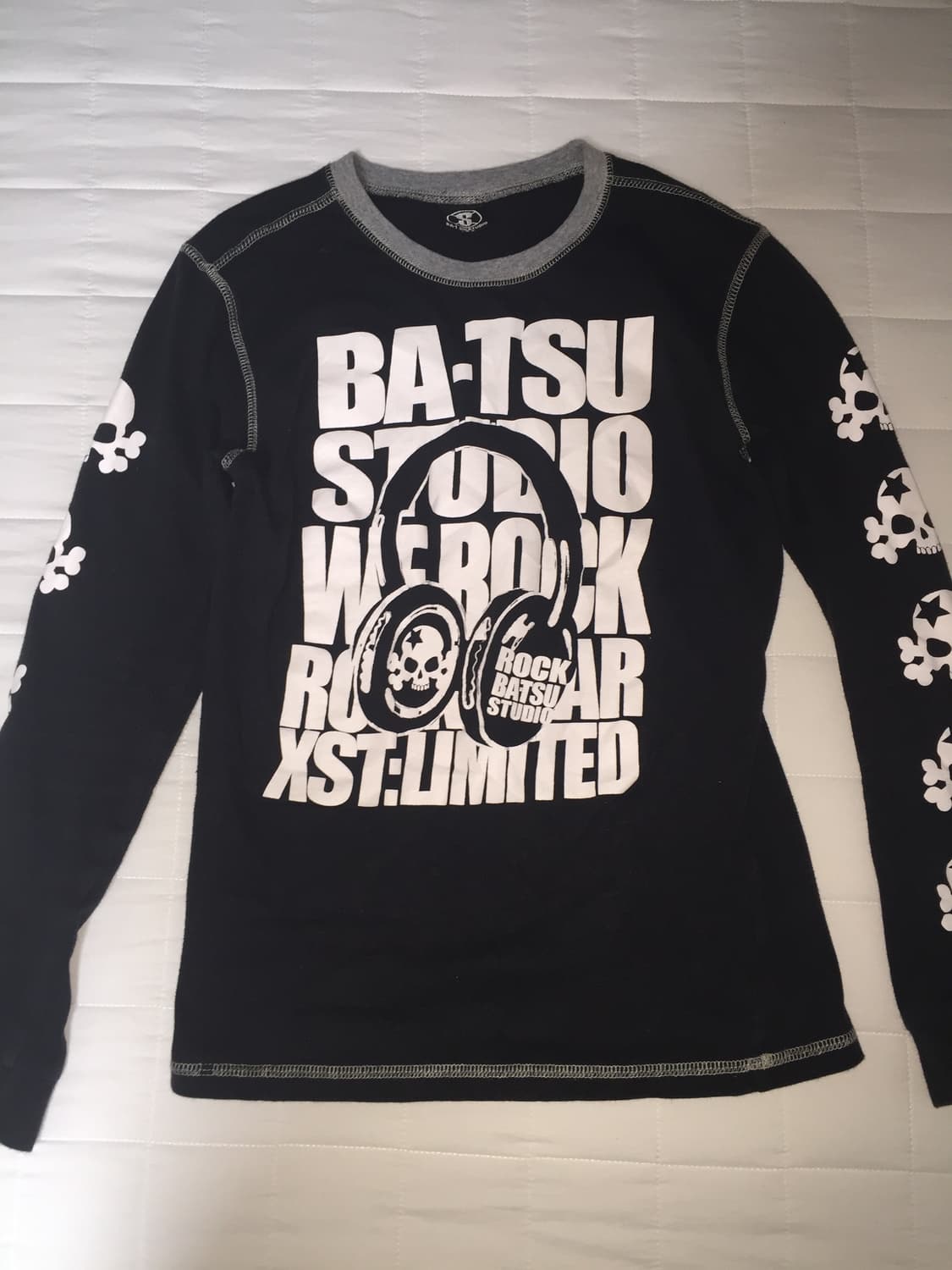 vintage 해골 롱슬리브 상품이미지1