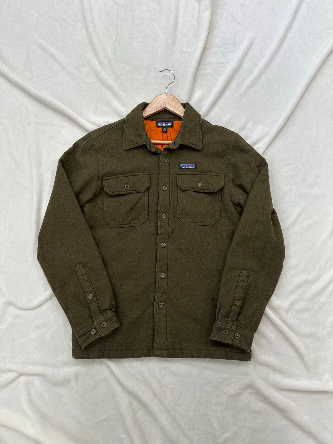 (S)파타고니아 인슐레이트 플란넬 자켓 카키 상품이미지2