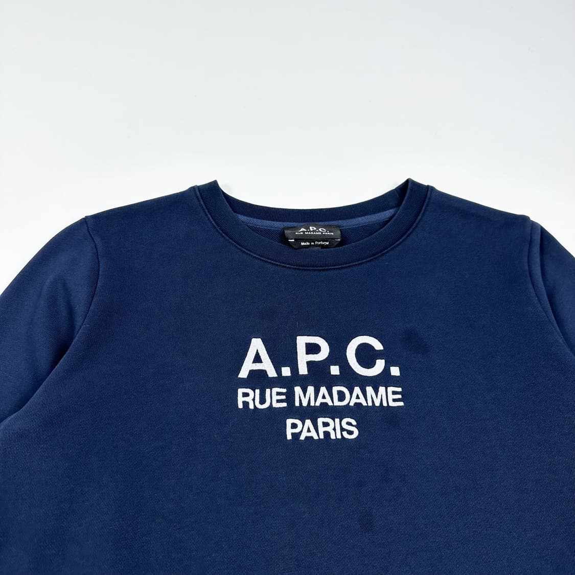 아페쎄 A.P.C 파리 네이비 맨투맨 (M 여성추천) 상품이미지1