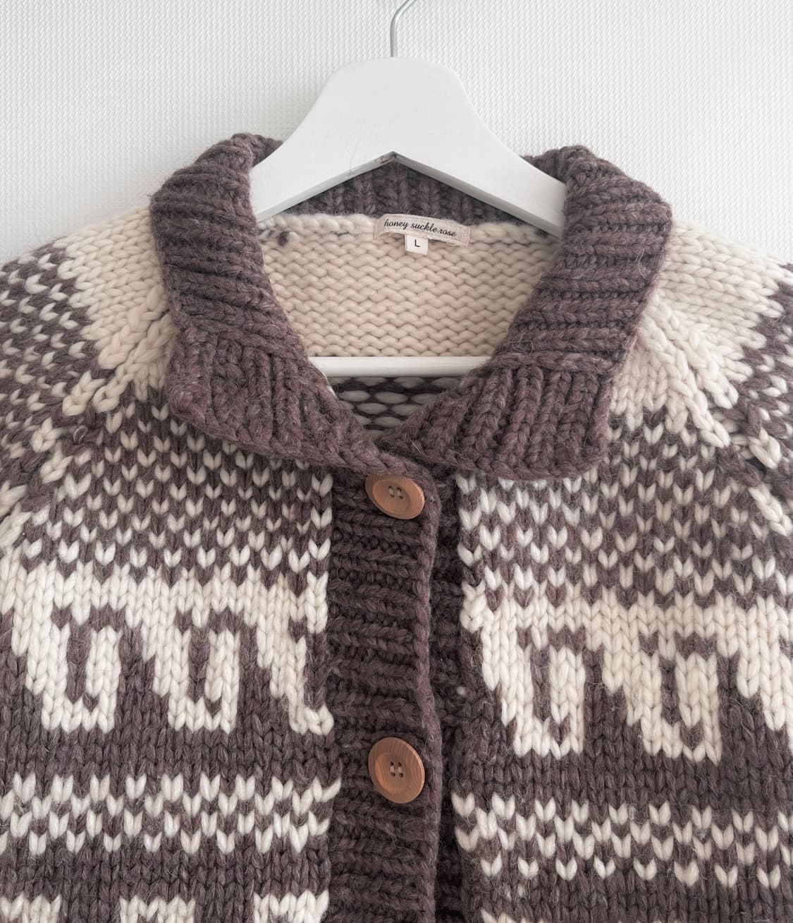 울 100 가디건 상품이미지3