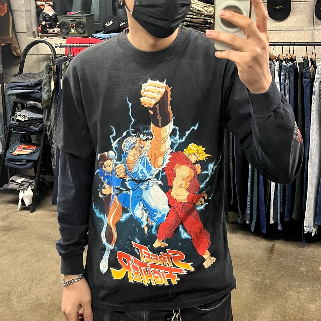 00s Capcom 스트리트파이터 티셔츠 (100) 상품이미지7