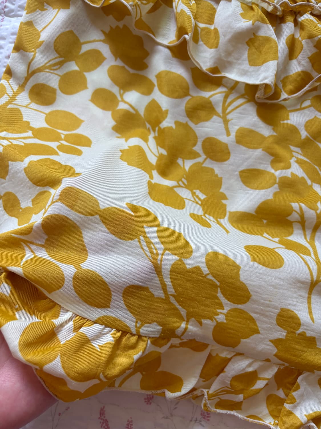 Yellow leaf sleeveless 상품이미지7