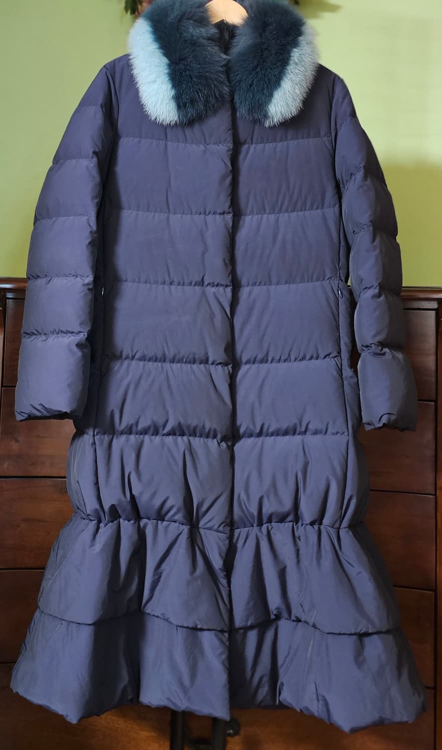 오즈세컨 폭스퍼카라 구스롱패딩 상품이미지1