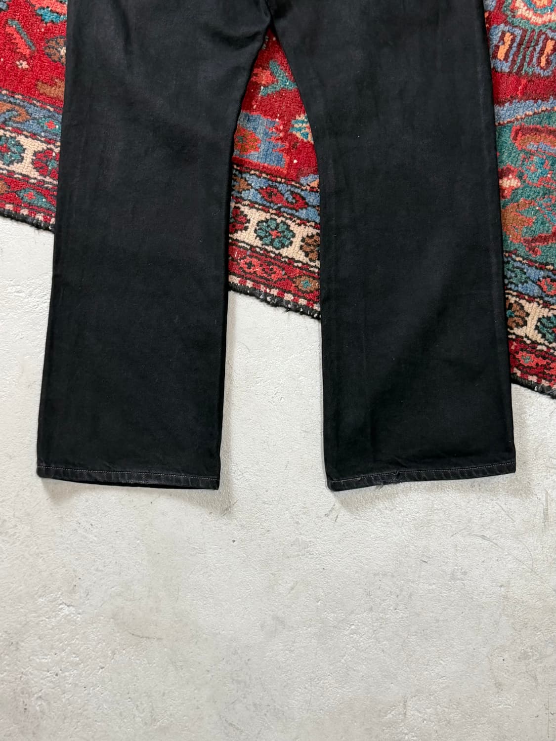 00's 빈티지 리바이스 517 블랙 부츠컷 리바이스 플레어진 상품이미지8