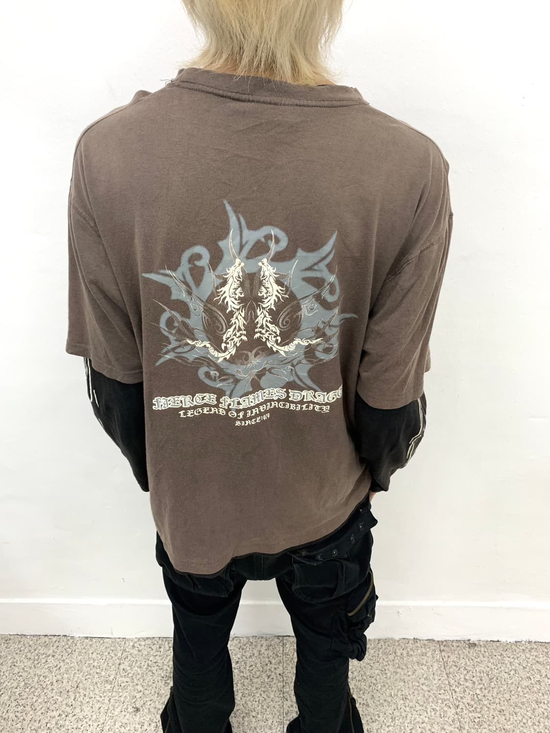dragon tribal layered long sleeve  상품이미지1