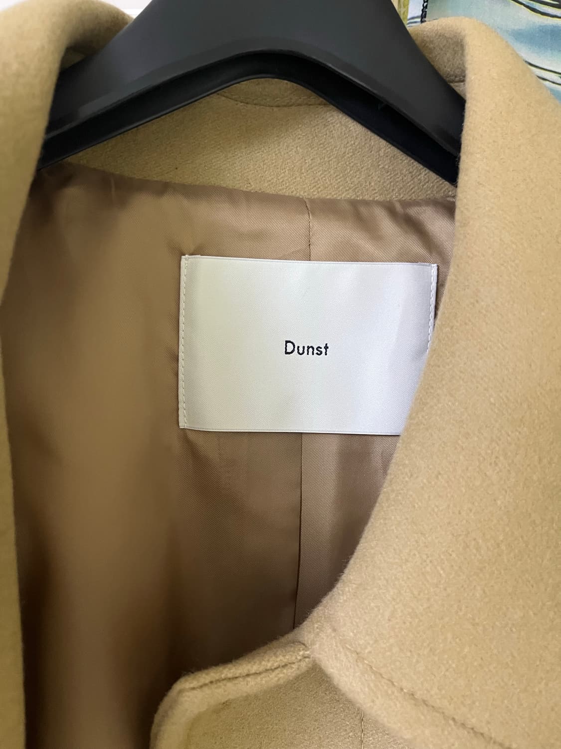 던스트 유니섹스 울 코트 XL 카멜 색상 상품이미지2