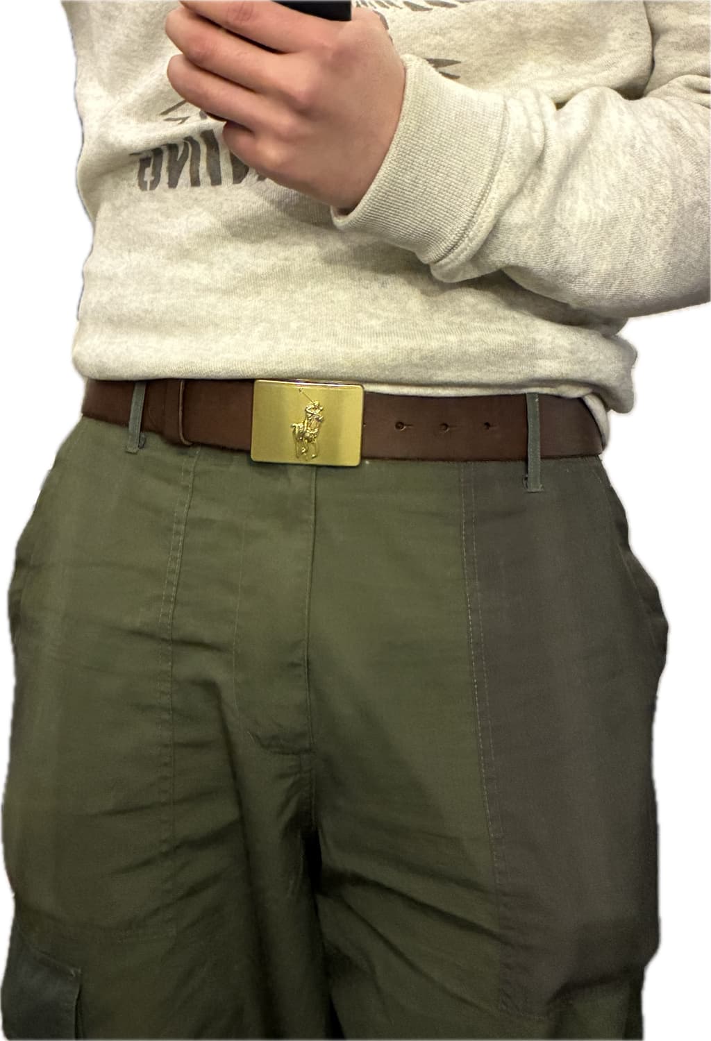 (29~33)POLO 폴로랄프로렌 금장 버클 레더벨트 가죽벨트 상품이미지10