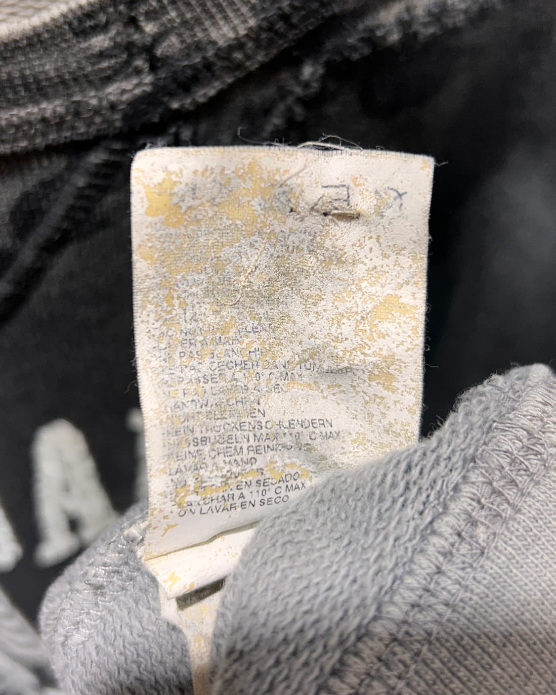 L DSQUARED2 디스퀘어드 데미지 빈티지 그래픽 맨투맨 상품이미지6