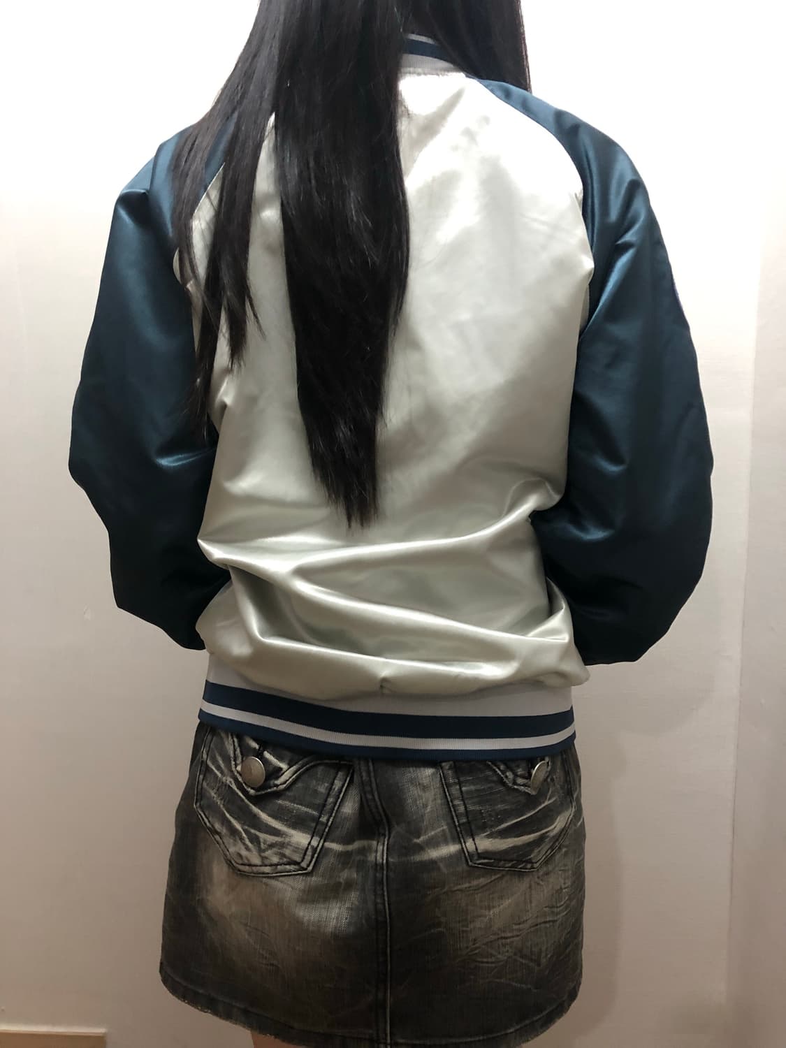 빈티지 mlb 실버 스타디움 자켓 상품이미지10