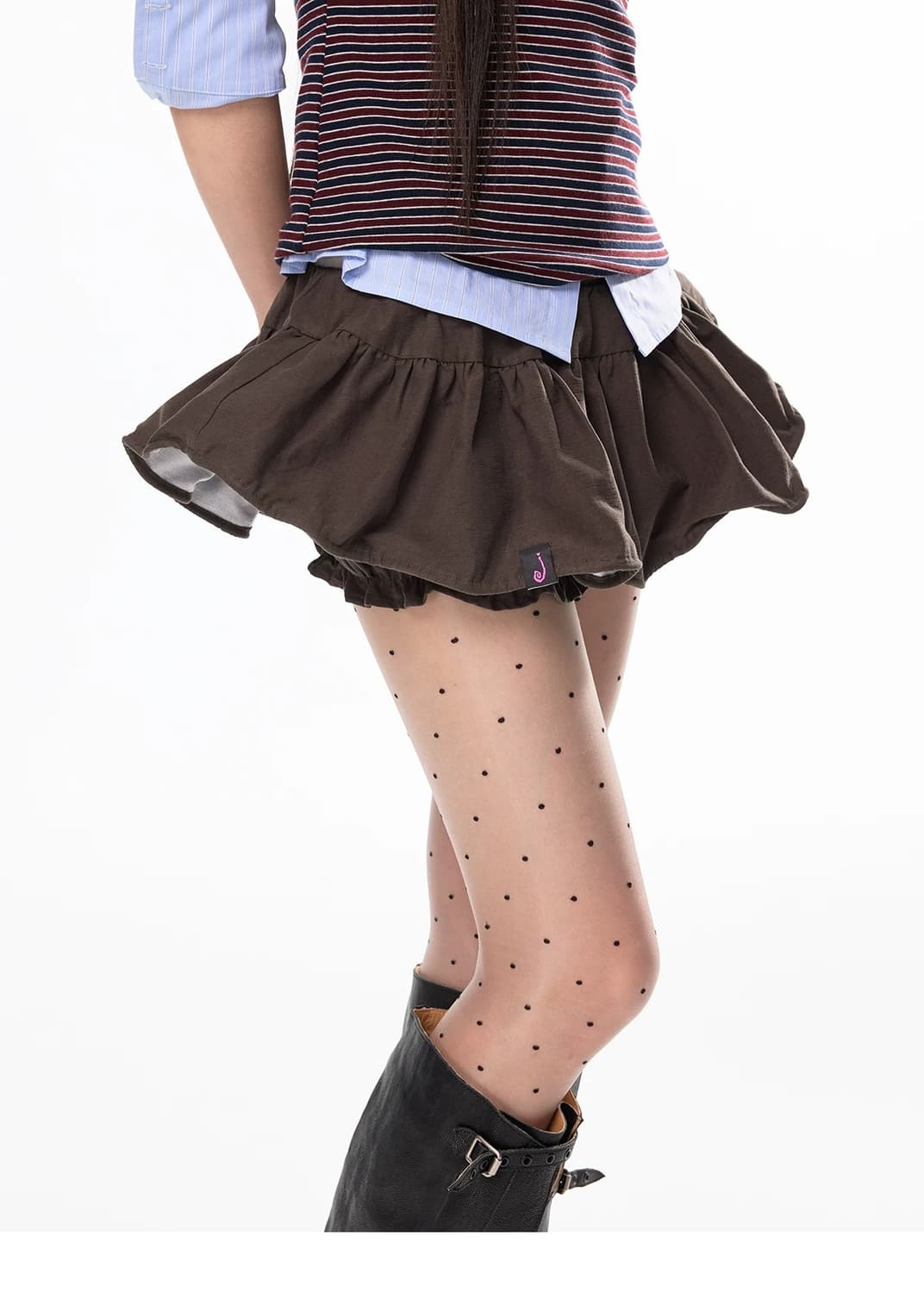 Jikoo Ballet Flower Pleats Skirt  상품이미지4