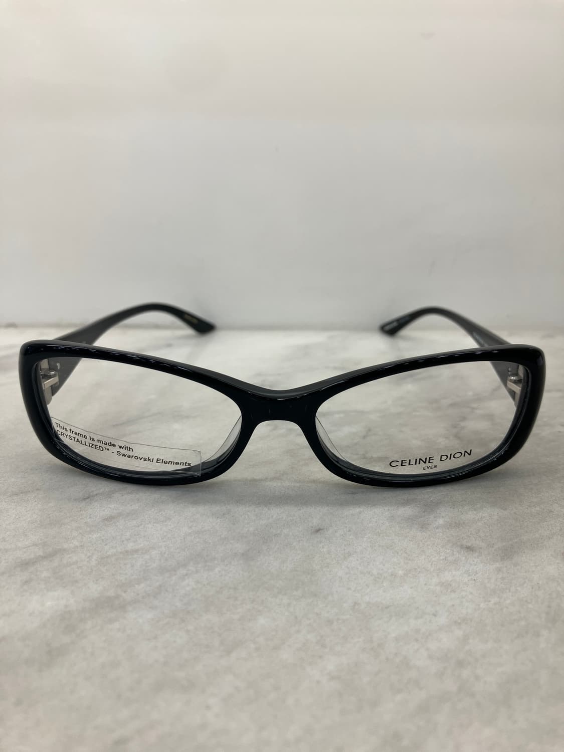 셀린디옹 Celine Dion 블랙 오벌 뿔테 안경 상품이미지6