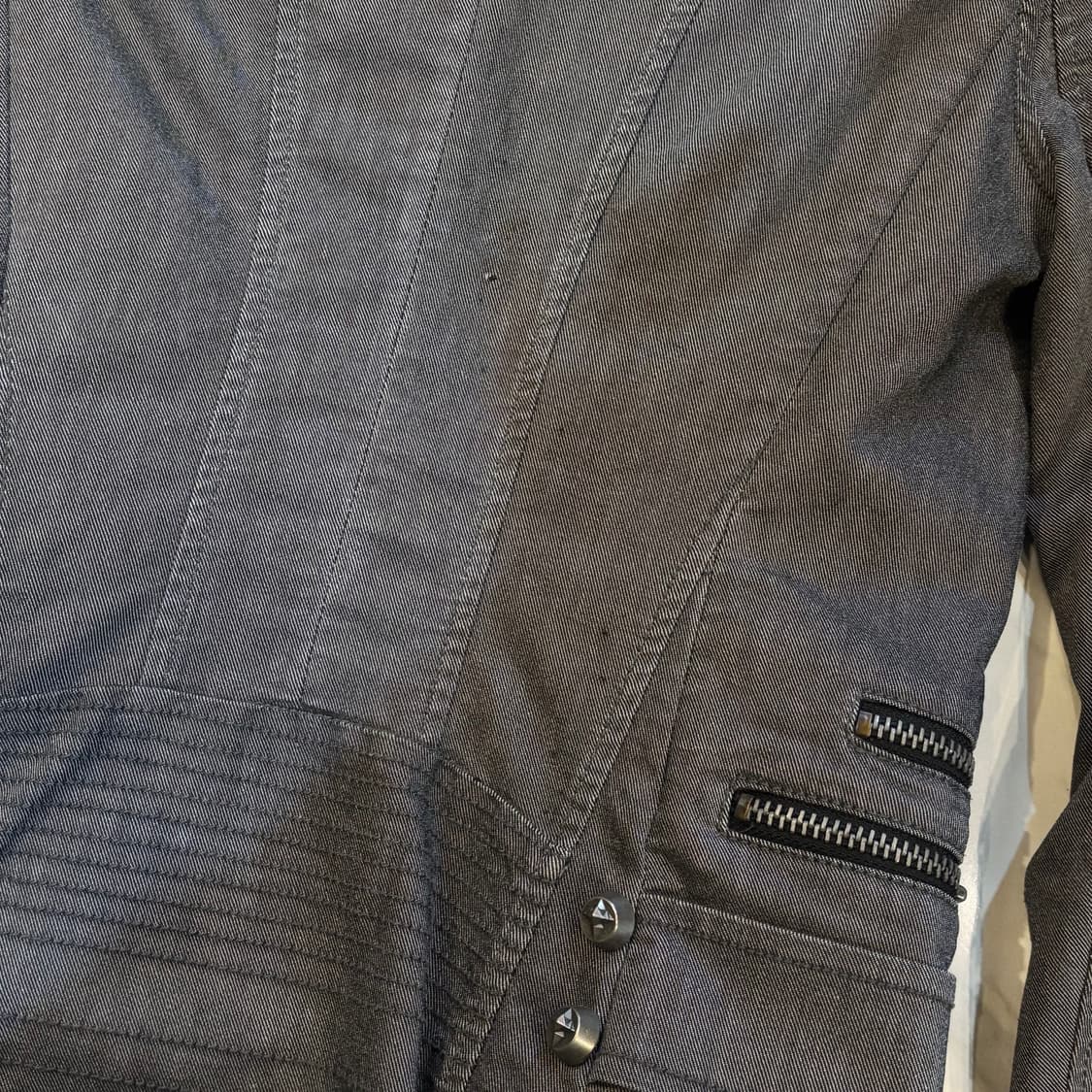 시스템 면라이더 자켓 락시크 멀티포켓 자켓 차콜 xs 상품이미지5