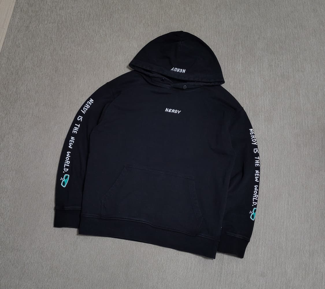 널디 사이드로고 후드티 상품이미지1