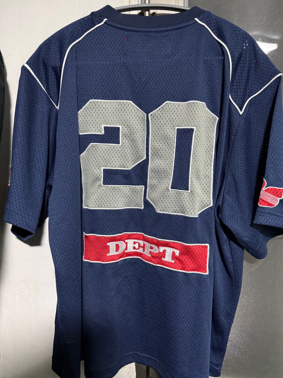 혼다 Honda 네이비 반팔 메쉬 티셔츠 M 상품이미지4