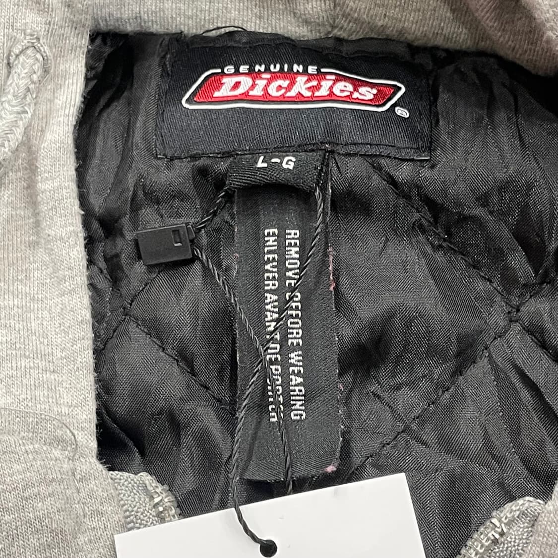 (L) Dickies 디키즈 체크 셔츠 후드 자켓 상품이미지5