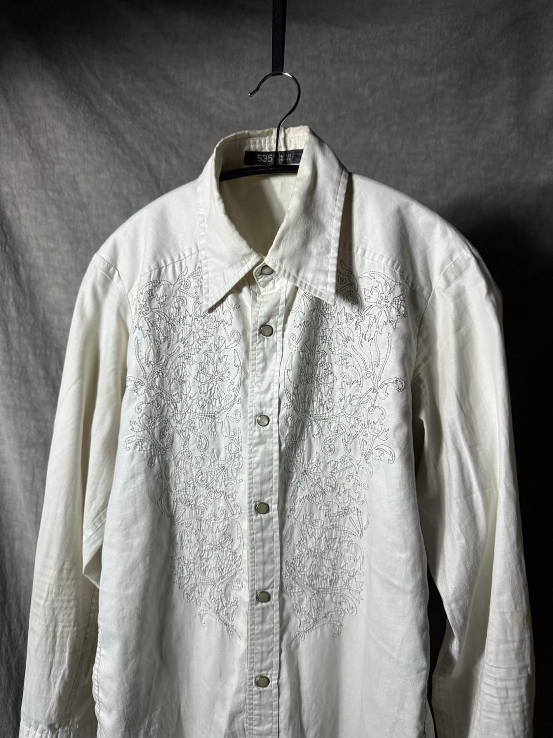 5351 POUR LES HOMMES Embroidered Shirt 상품이미지3