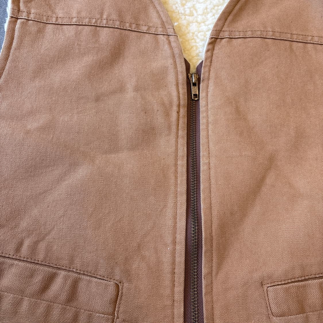 80s 80년대 생산 칼하트 덕 캔버스 조끼  상품이미지6