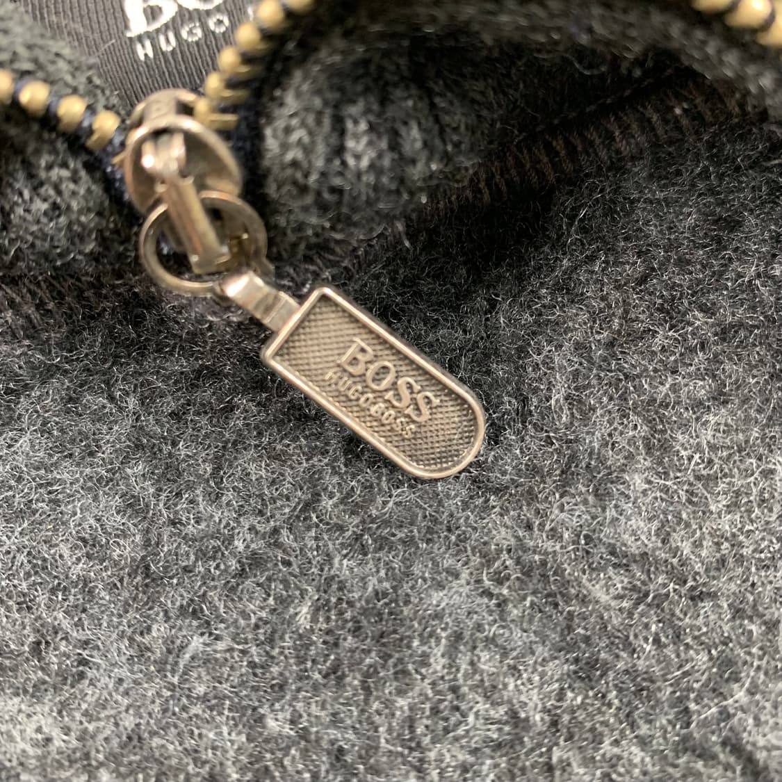 휴고 보스 이태리제 폴라 베어 쿼터집업 울리에스터 니트 상품이미지4