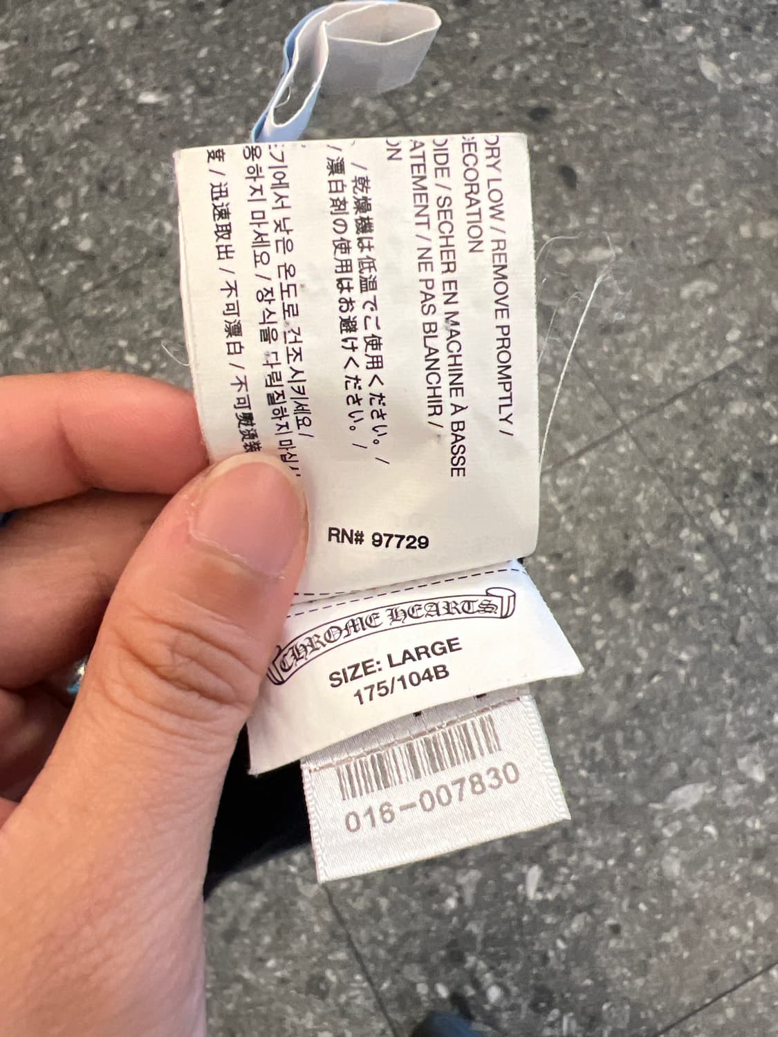 크롬하츠 바인 대거 반팔 처분  상품이미지5