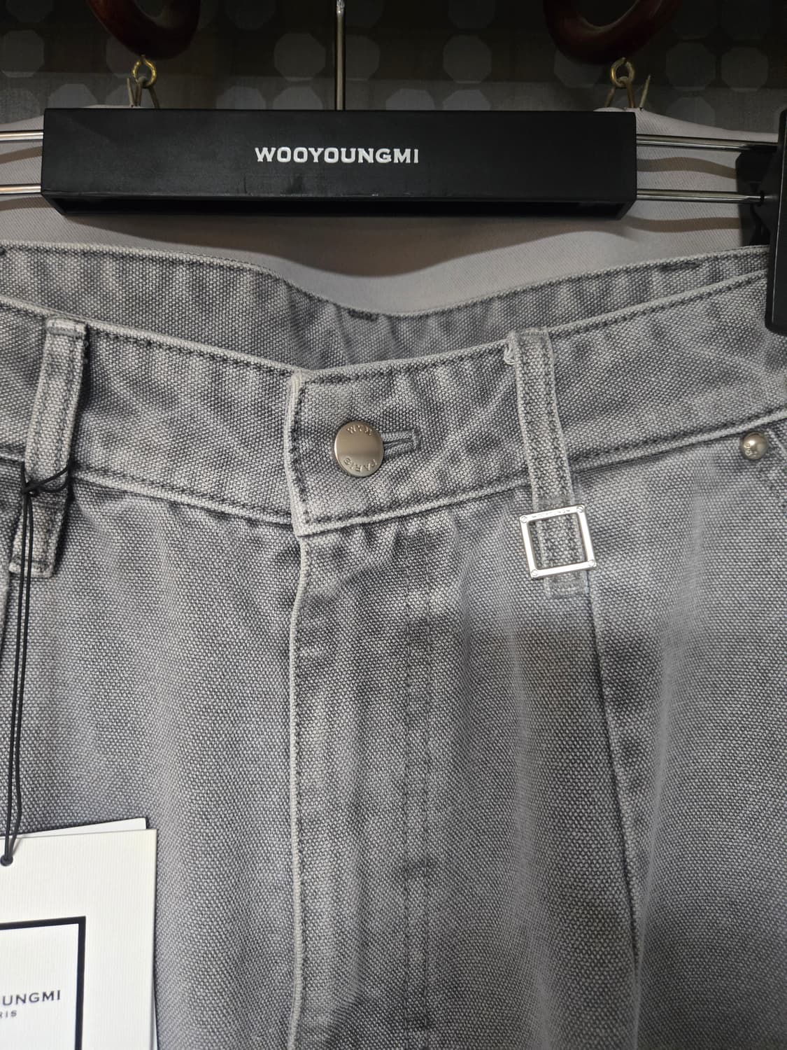 우영미 3D 와이드 데님 팬츠 그레이 - 25SS / 새제품 상품이미지2