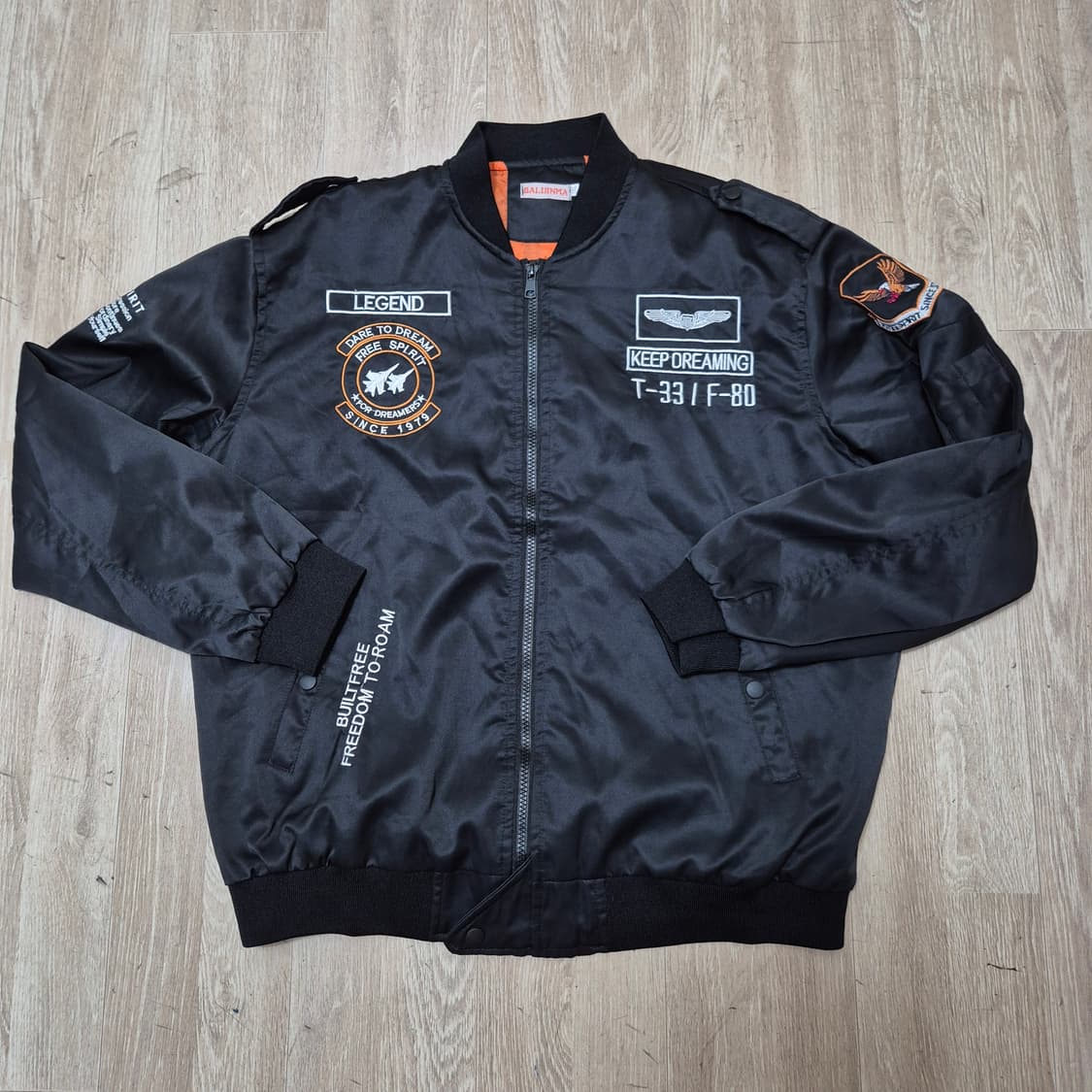 BALIJINMA 와펜 MA-1 항공점퍼  상품이미지1