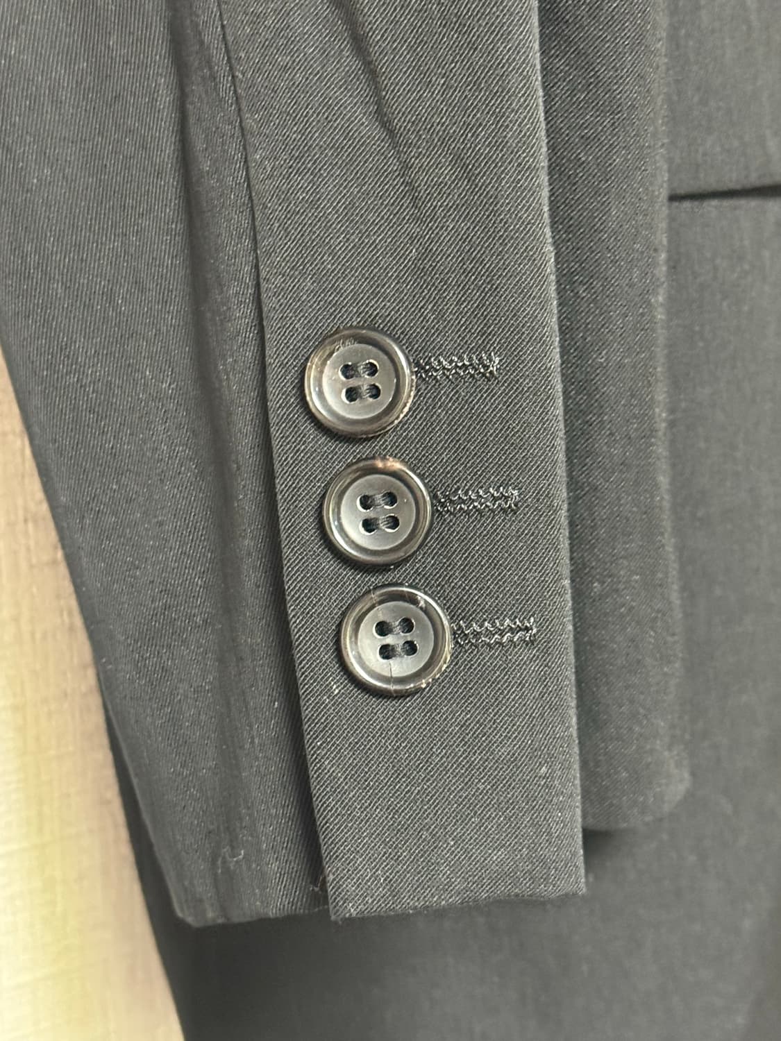 [L] 꼼데가르송 옴므 3버튼 블레이저 상품이미지5