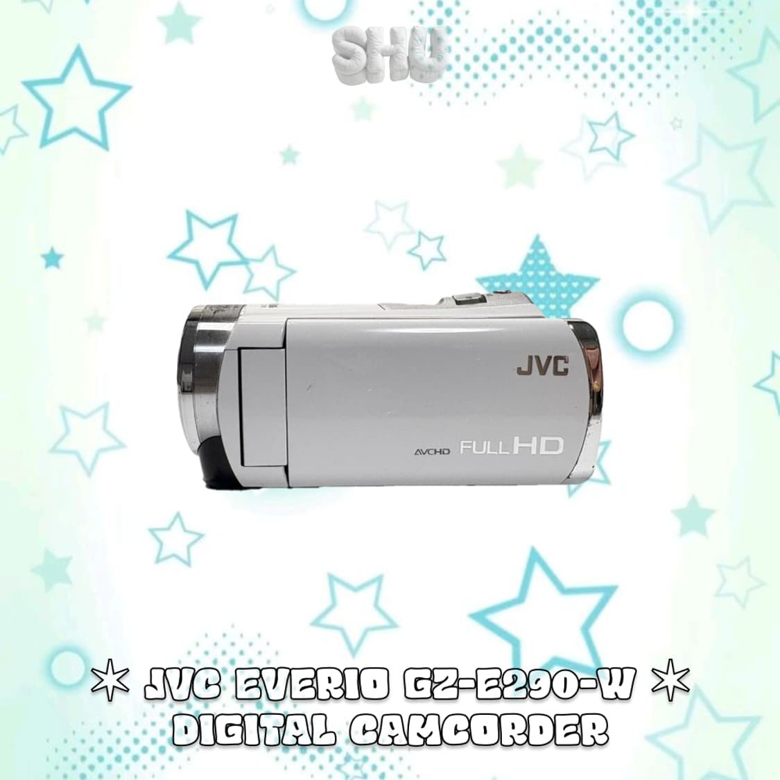 JVC GZ-E290-W 빈티지 캠코더 화이트 상품이미지3