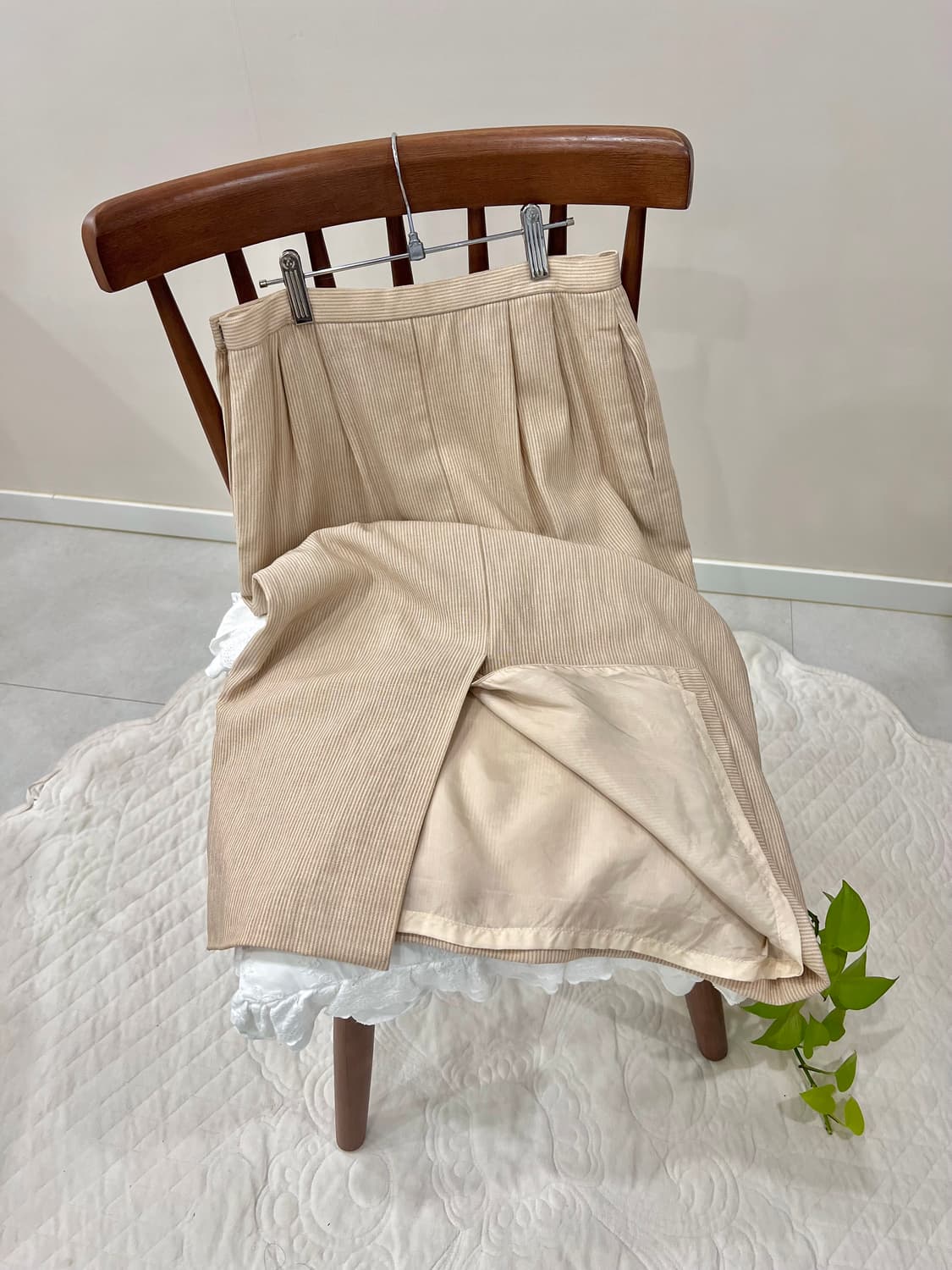 입생로랑 린넨 100 스커트 상품이미지5