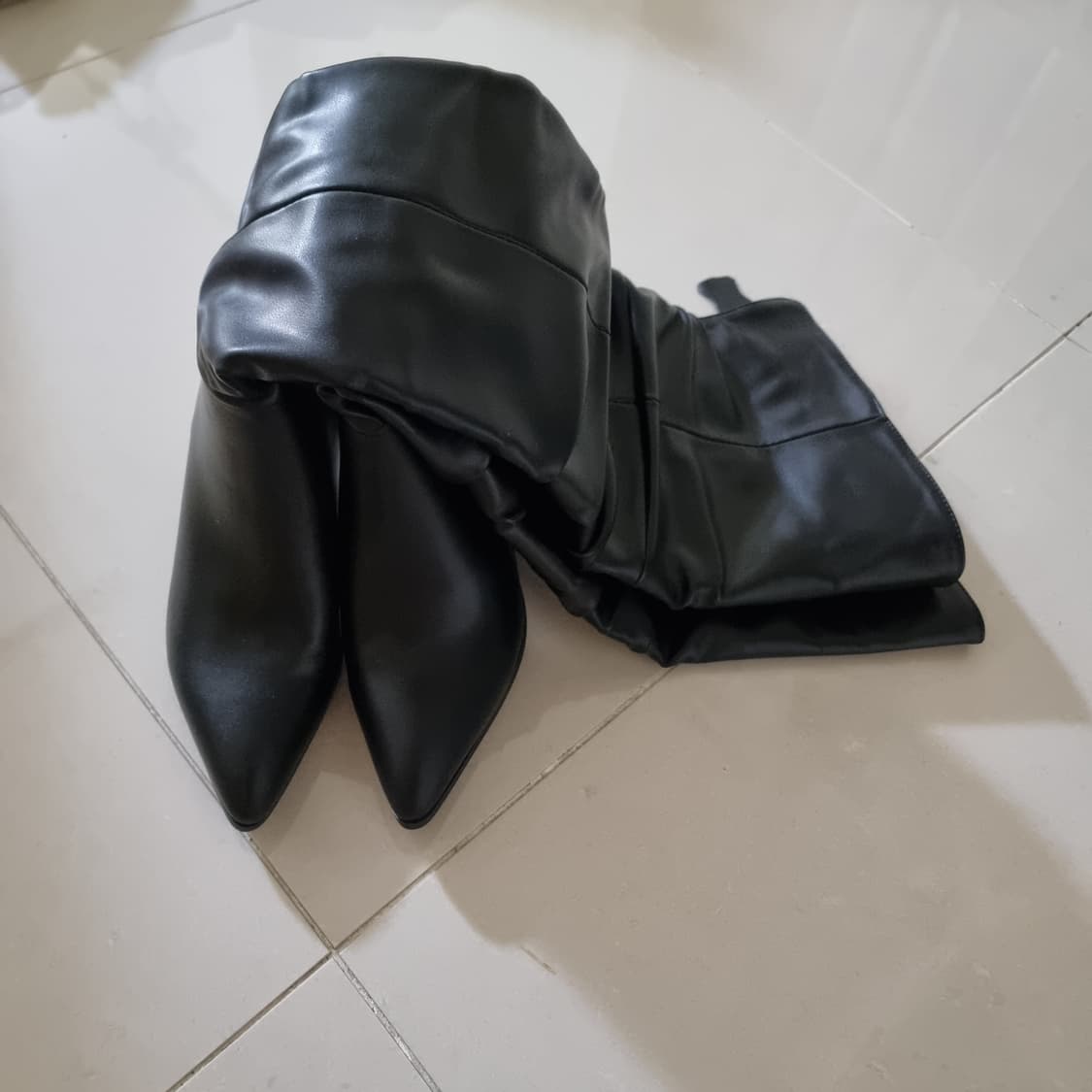 250)소가죽 싸이하이 롱부츠 상품이미지3