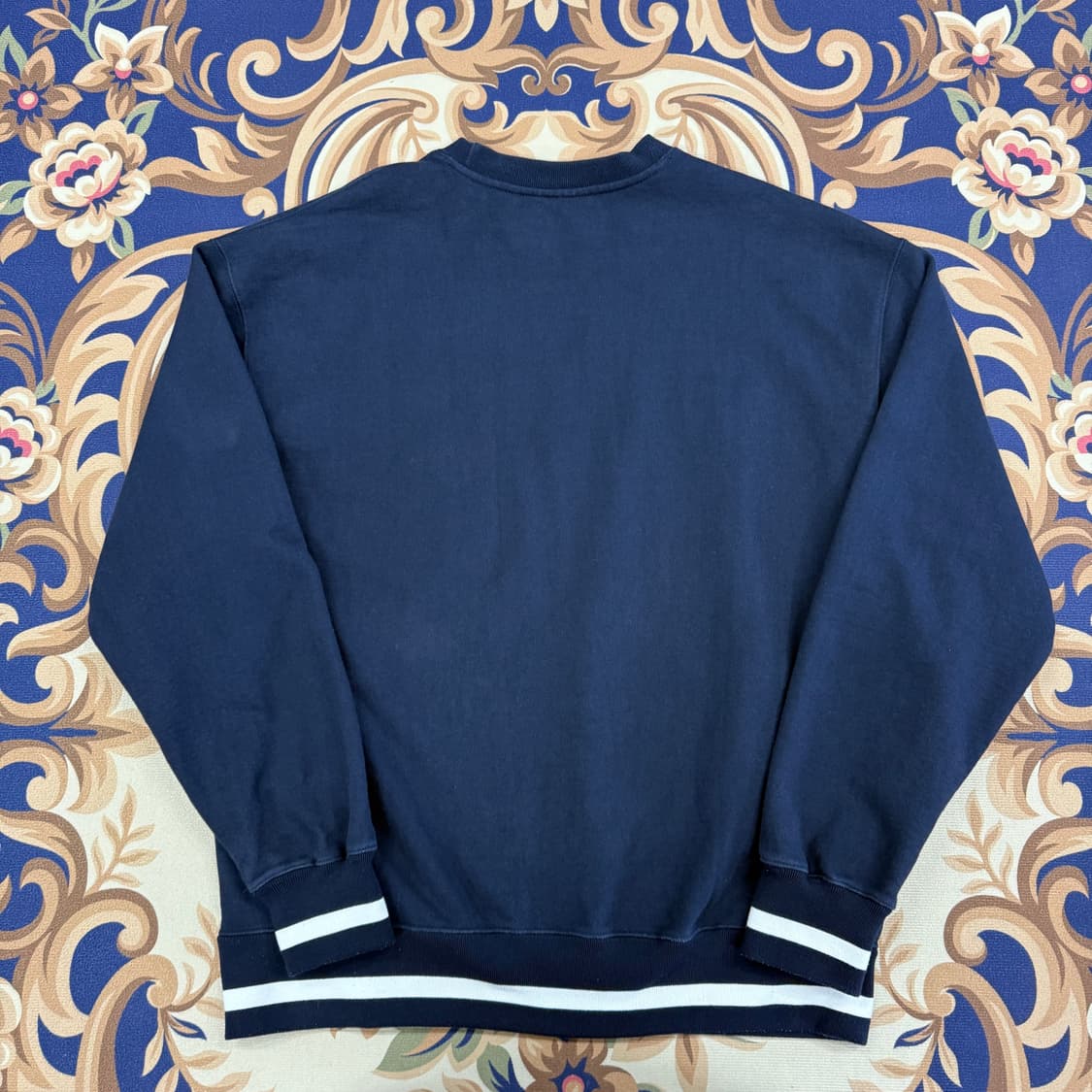 (L)카네이테이 KANEITEI 로고 맨투맨(네이비) 상품이미지4