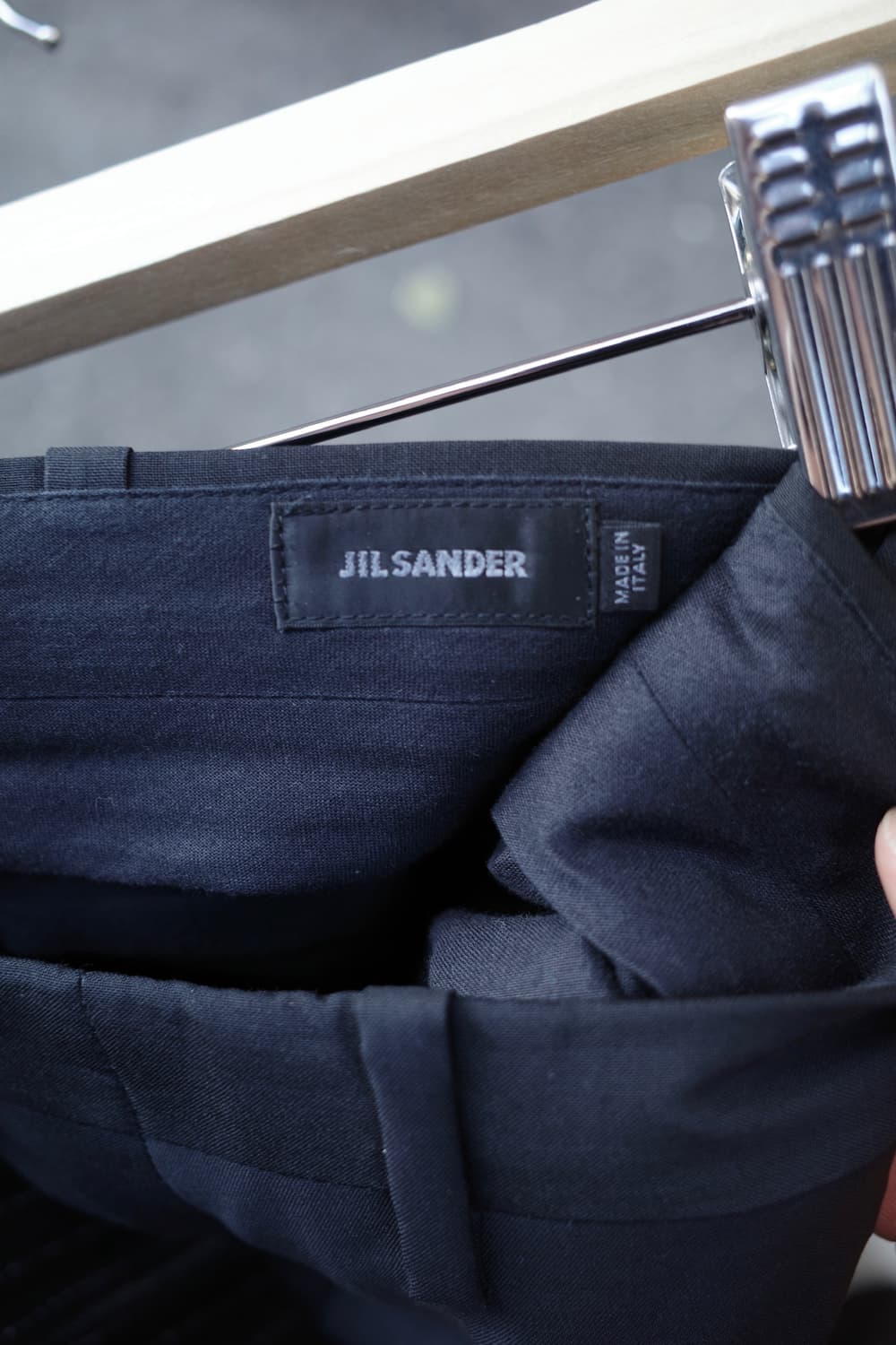 Jil Sander Tailor Made Black Wool Trouse 상품이미지3