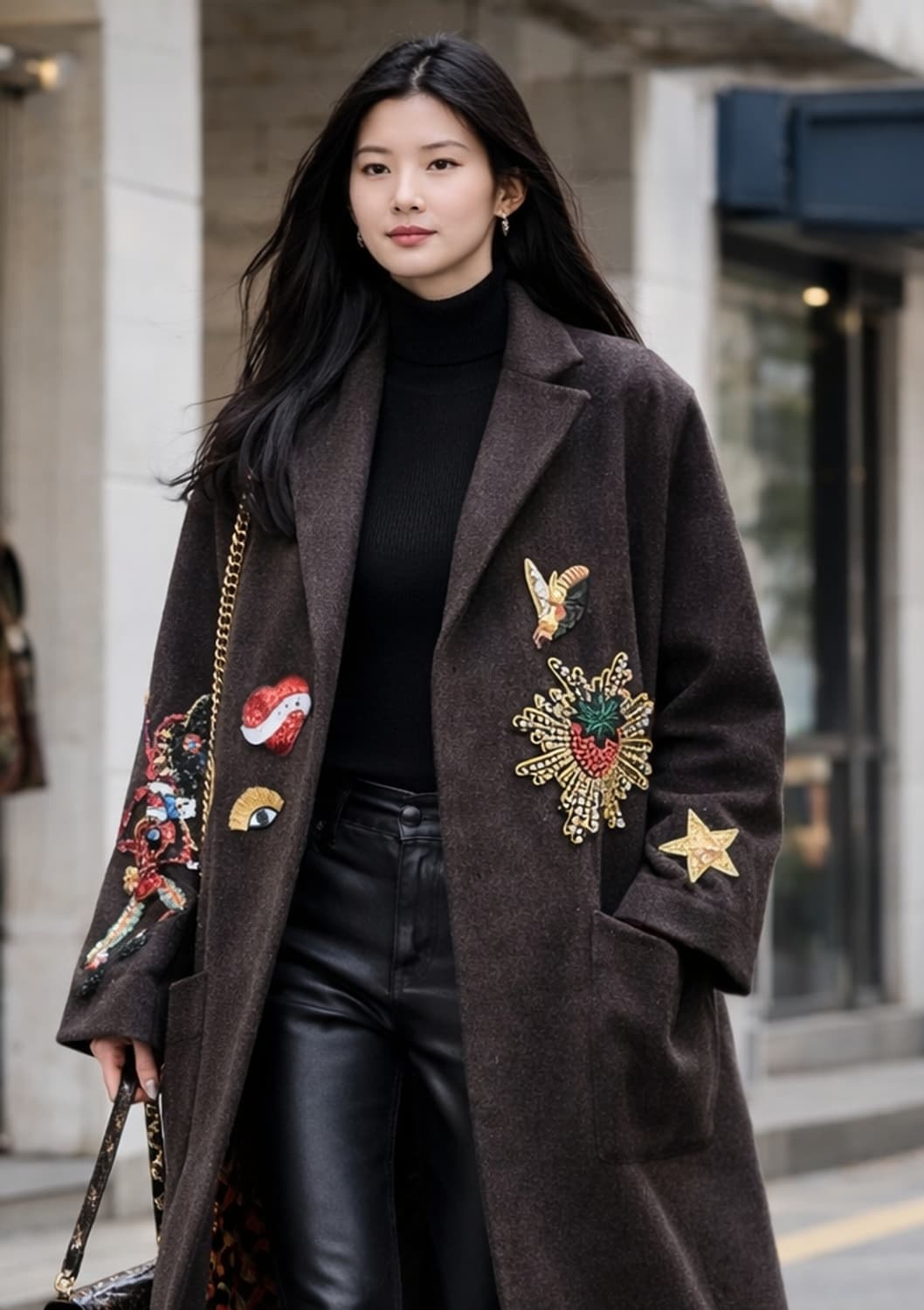 엔주반(Enzuvan)디자이너 코트  서울패션위크 상품이미지2