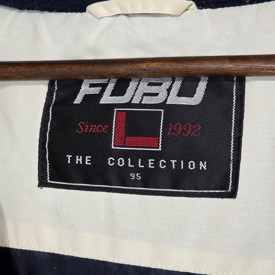 후부 아이보리 올드스쿨 다운 패딩 점퍼 상품이미지9